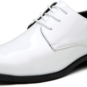 men Pointed-Toe Tuxedo Dress Shoes Casual Slip-on Loafer